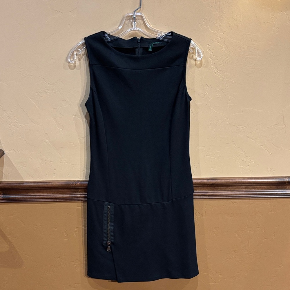United Colors Of Benetton Black Mini Dress